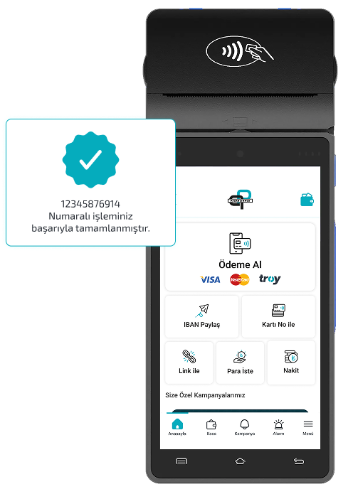 Android POS Başarılı